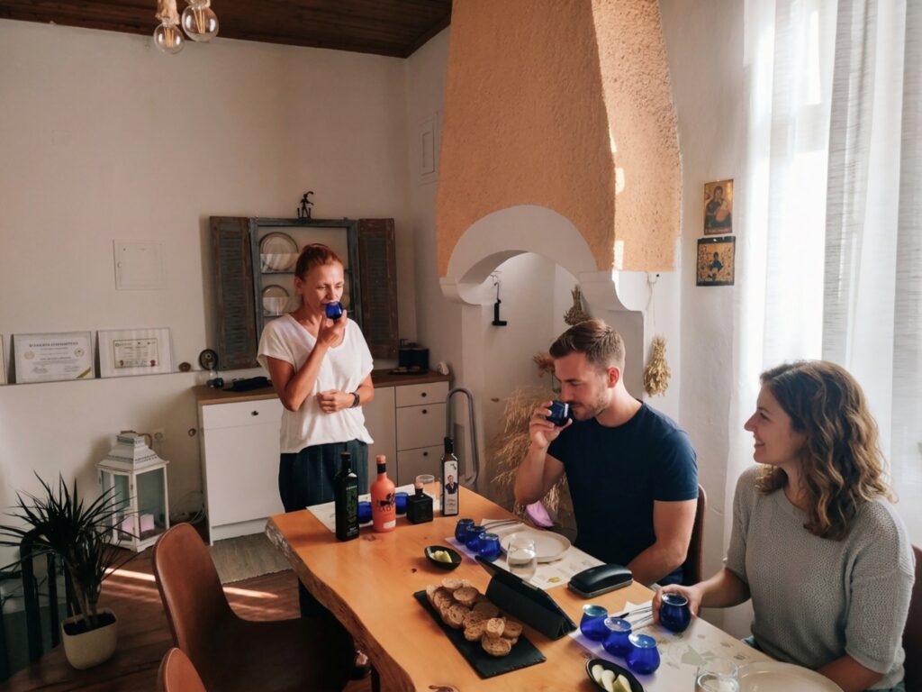 Olive Oil Tasting in Rethymno